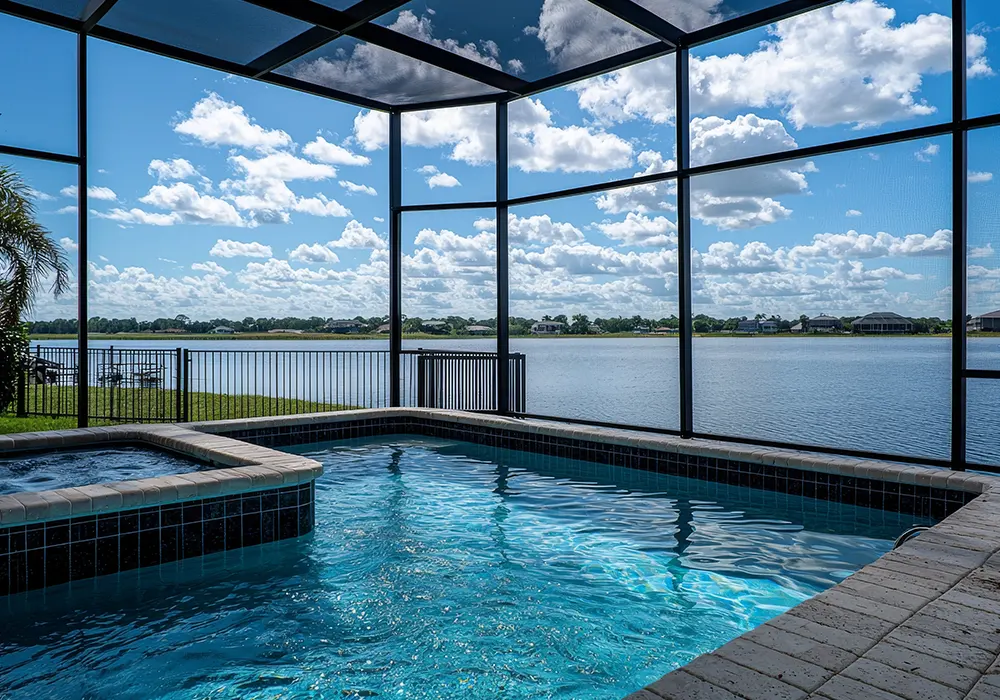 Read more about the article Common problems with pool screens and how screen painting can help