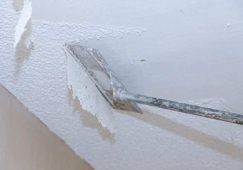 Read more about the article Why remove popcorn ceilings?